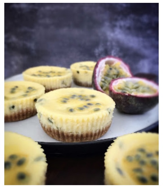 Mini Passion Fruit Cheesecakes | Recipe Cloud App