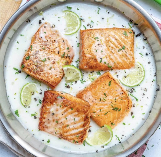 Coconut Lime Salmon | Recipe Cloud App
