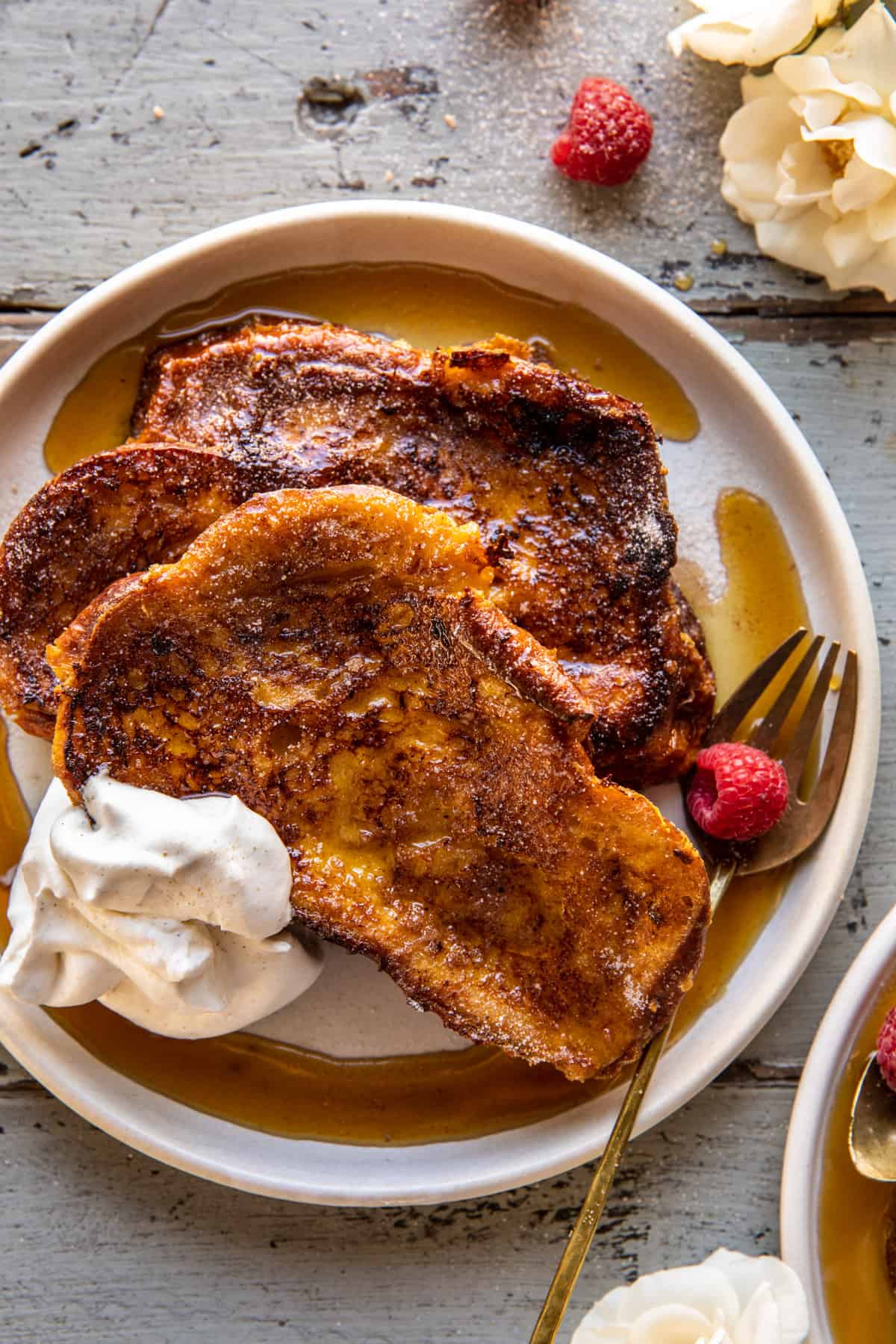 Cinnamon Sugar French Toast. - Half Baked Harvest Cinnamon Sugar French Toast. | Recipe Cloud App