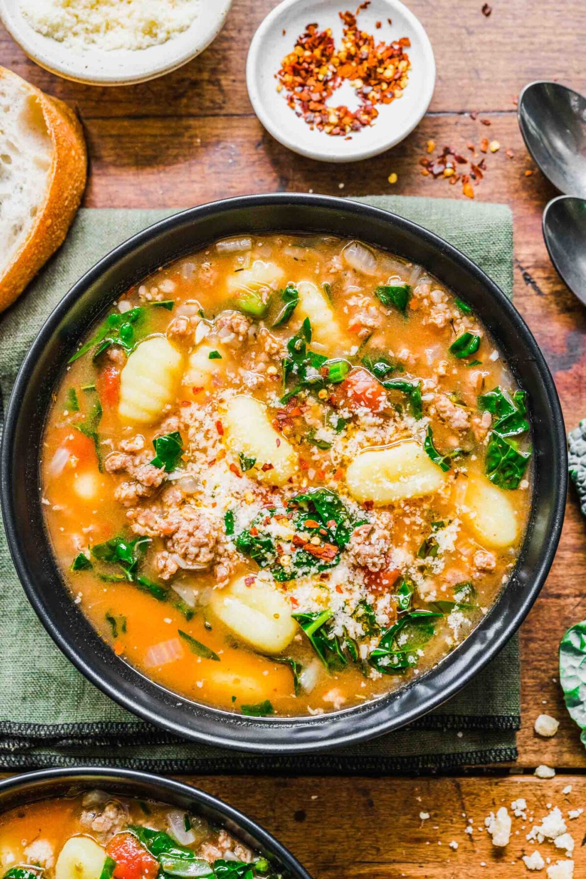 Sausage Gnocchi Soup | Recipe Cloud App