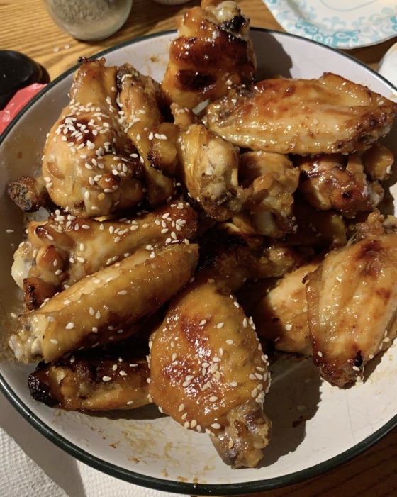 Sticky Sesame Chicken Wings | Recipe Cloud App