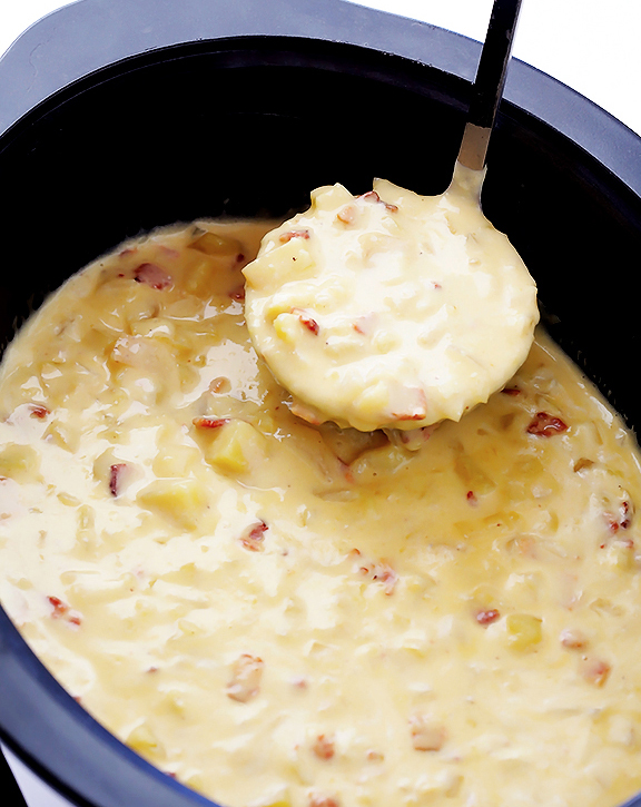 Slow Cooker Potato Soup Recipe Slow Cooker Potato Soup Recipe - Points Recipes | Recipe Cloud App