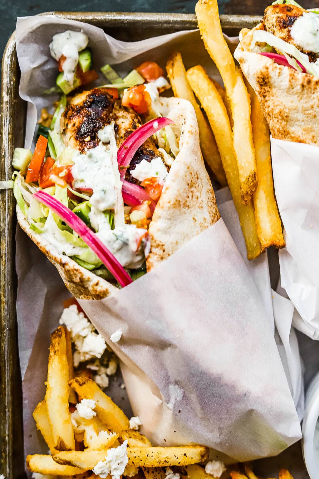 Gyro: Greek Chicken With Tzatziki | Recipe Cloud App
