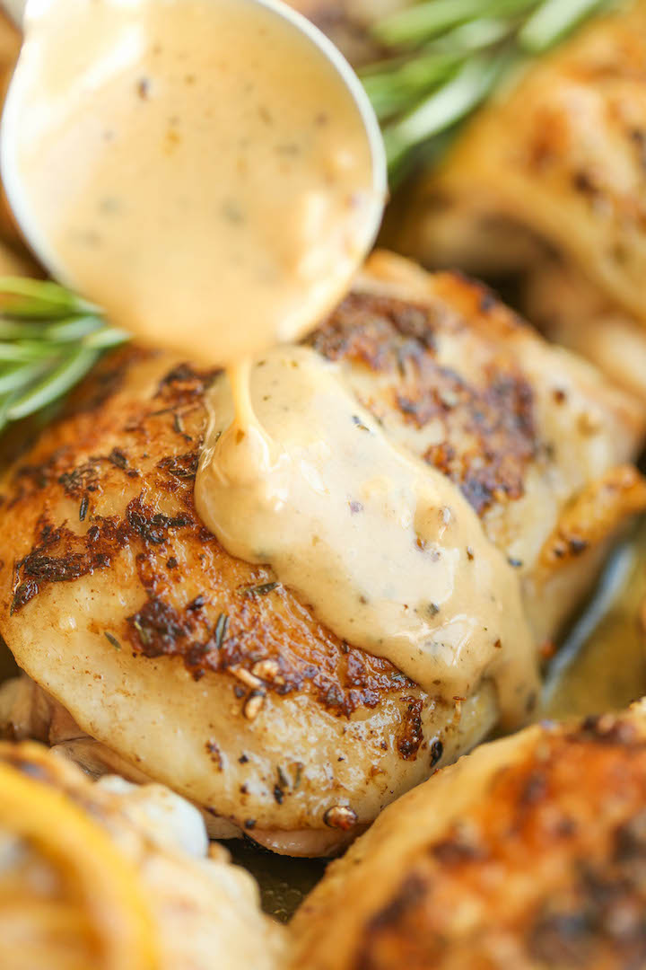 Herb Chicken with Lemon Cream Sauce | Recipe Cloud App