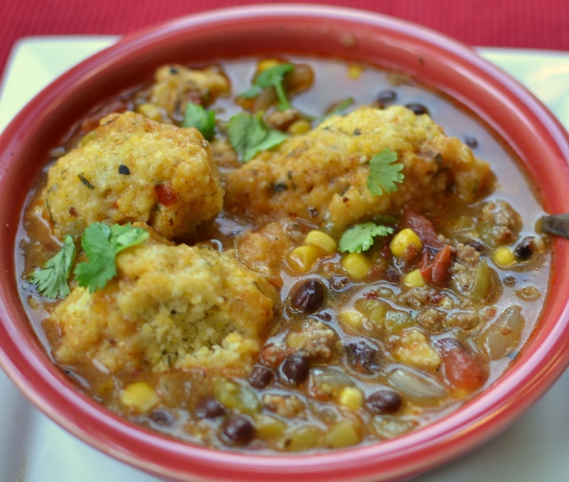 Southwest Chowder with Cornbread Dumplings | Recipe Cloud App