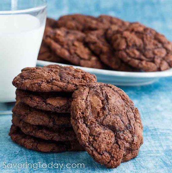 Ghirardelli Brownie Cookies - Savoring Today | Recipe Cloud App