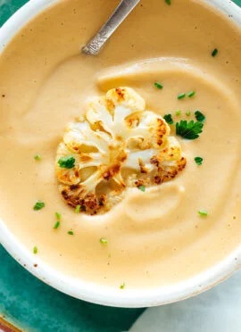 Roasted Cauliflower Soup | Recipe Cloud App