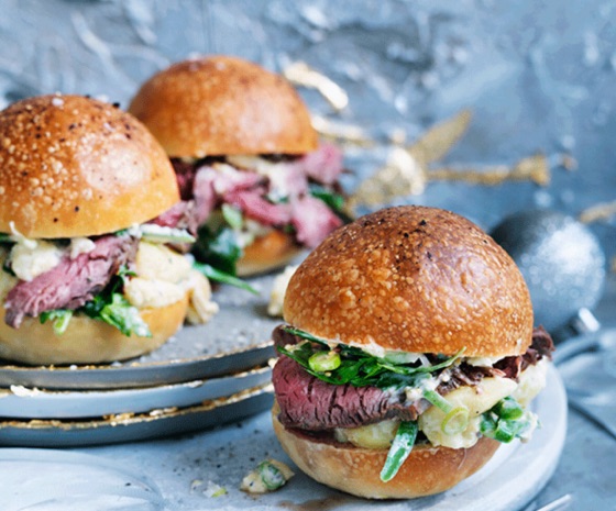 Roast Beef & Salad Roll | Recipe Cloud App
