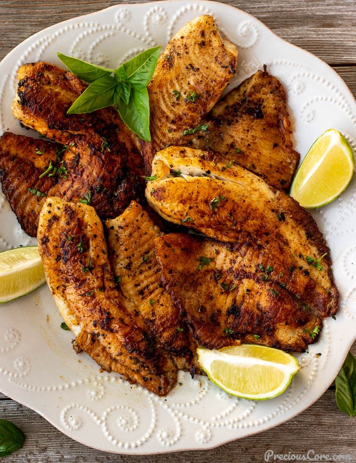 Pan Seared Tilapia | Recipe Cloud App
