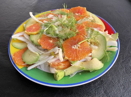 Spring Fennel + Citrus + Avocado Salad | Recipe Cloud App