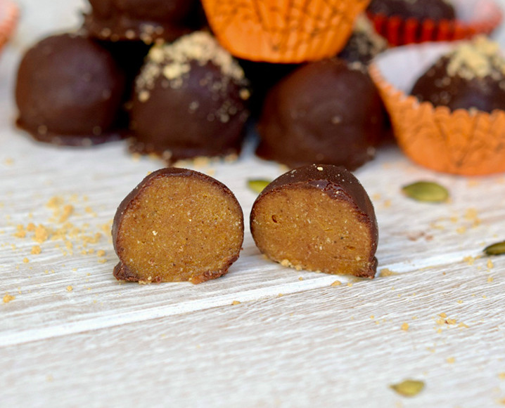 Pumpkin-Spiced Vegan Truffles | Recipe Cloud App
