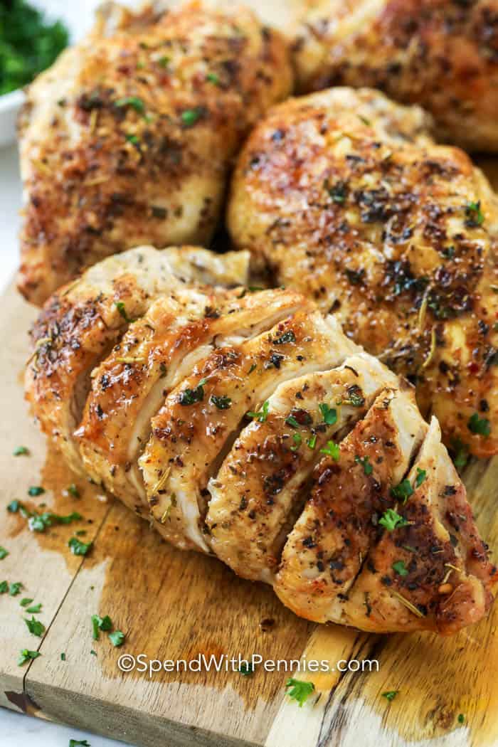 Split Chicken Breast: Roasted | Recipe Cloud App