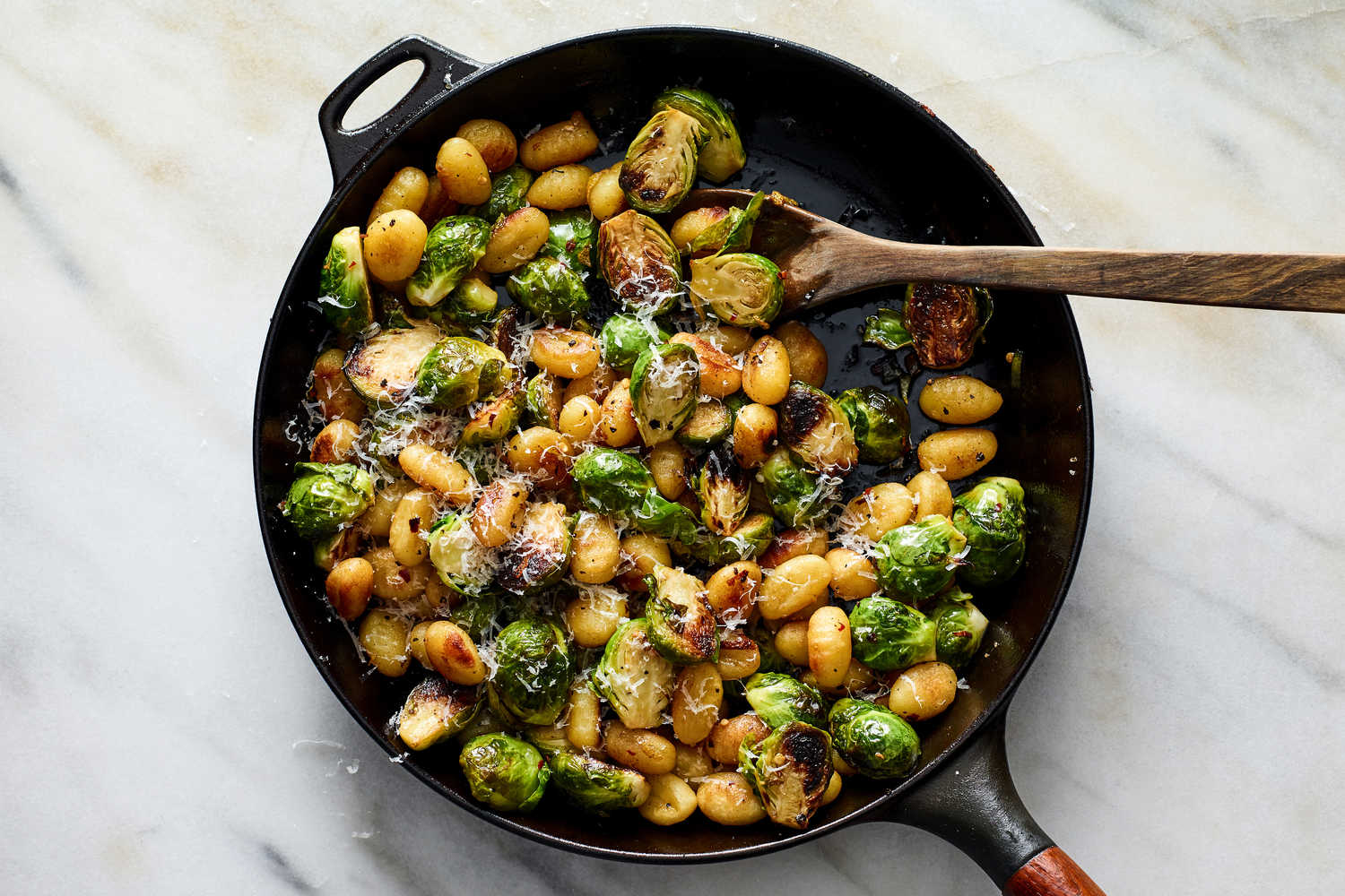 Crisp Gnocchi With Brussels Sprouts And Brown Butter Recipe | Recipe Cloud App