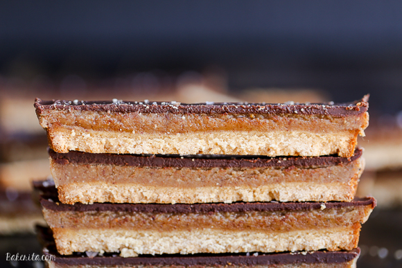 Homemade Twix Bars (Paleo, GF + Refined SF) | Recipe Cloud App