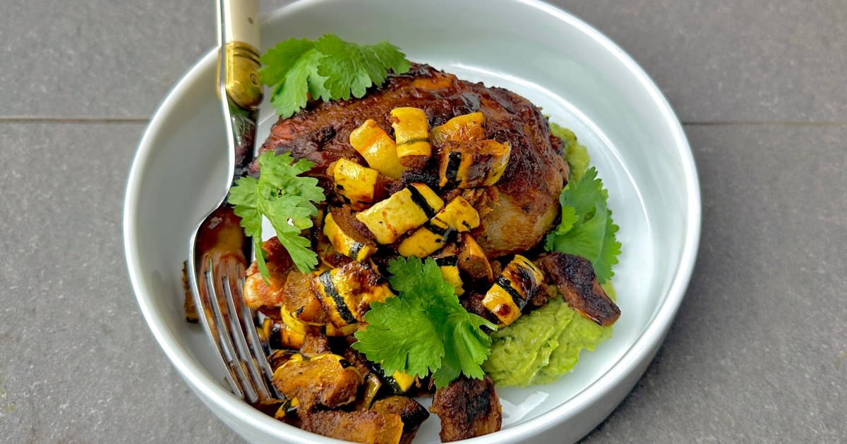 Roasted Delicates Squash (Add Avocado Sauce) | Recipe Cloud App