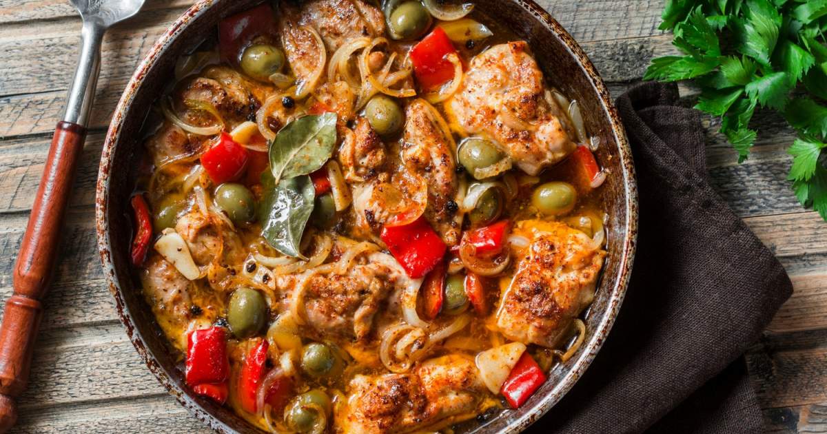 Chicken Thighs: Slow Cooker Mediterranean Style | Recipe Cloud App