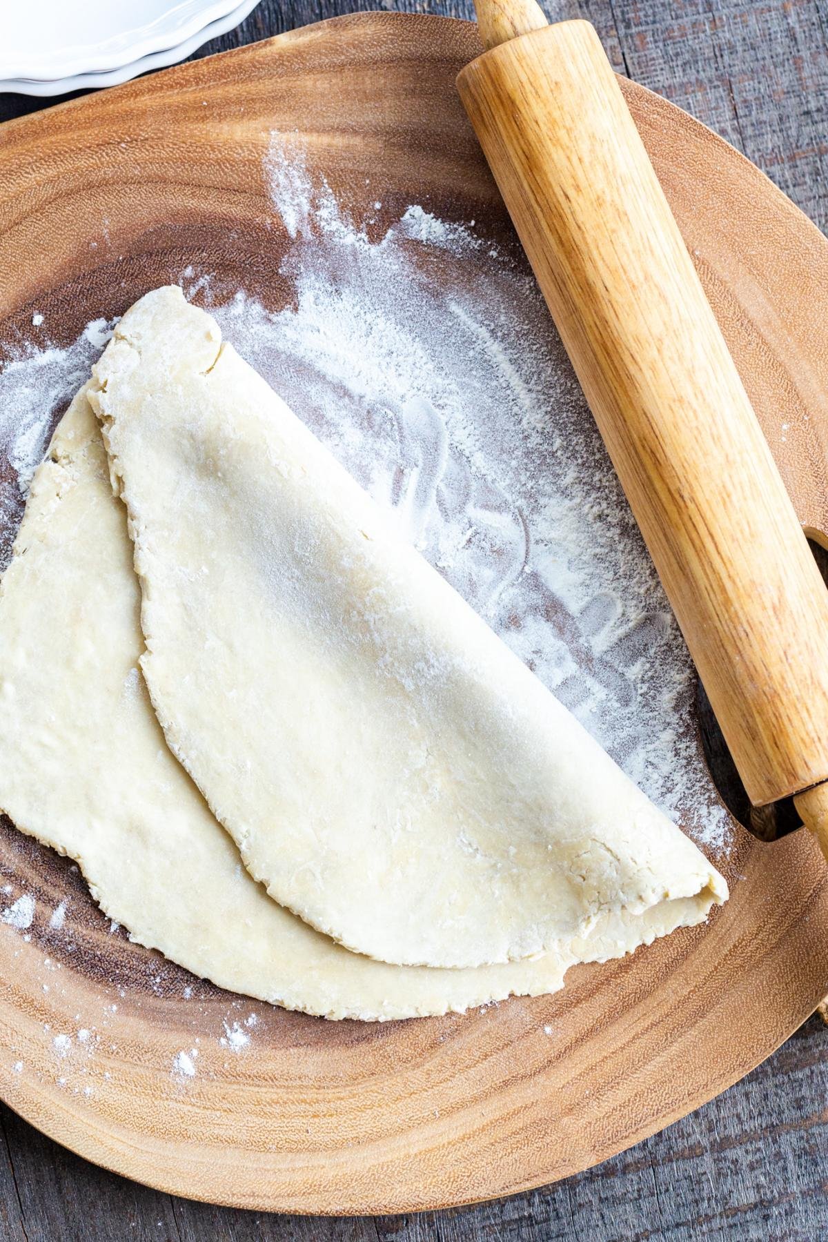 Flaky Pie Crust Recipe (Only 4 Ingredients) | Recipe Cloud App