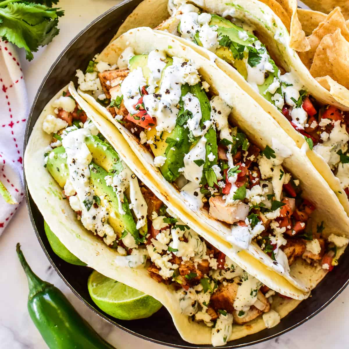 Tacos: Chicken Tacos | Recipe Cloud App