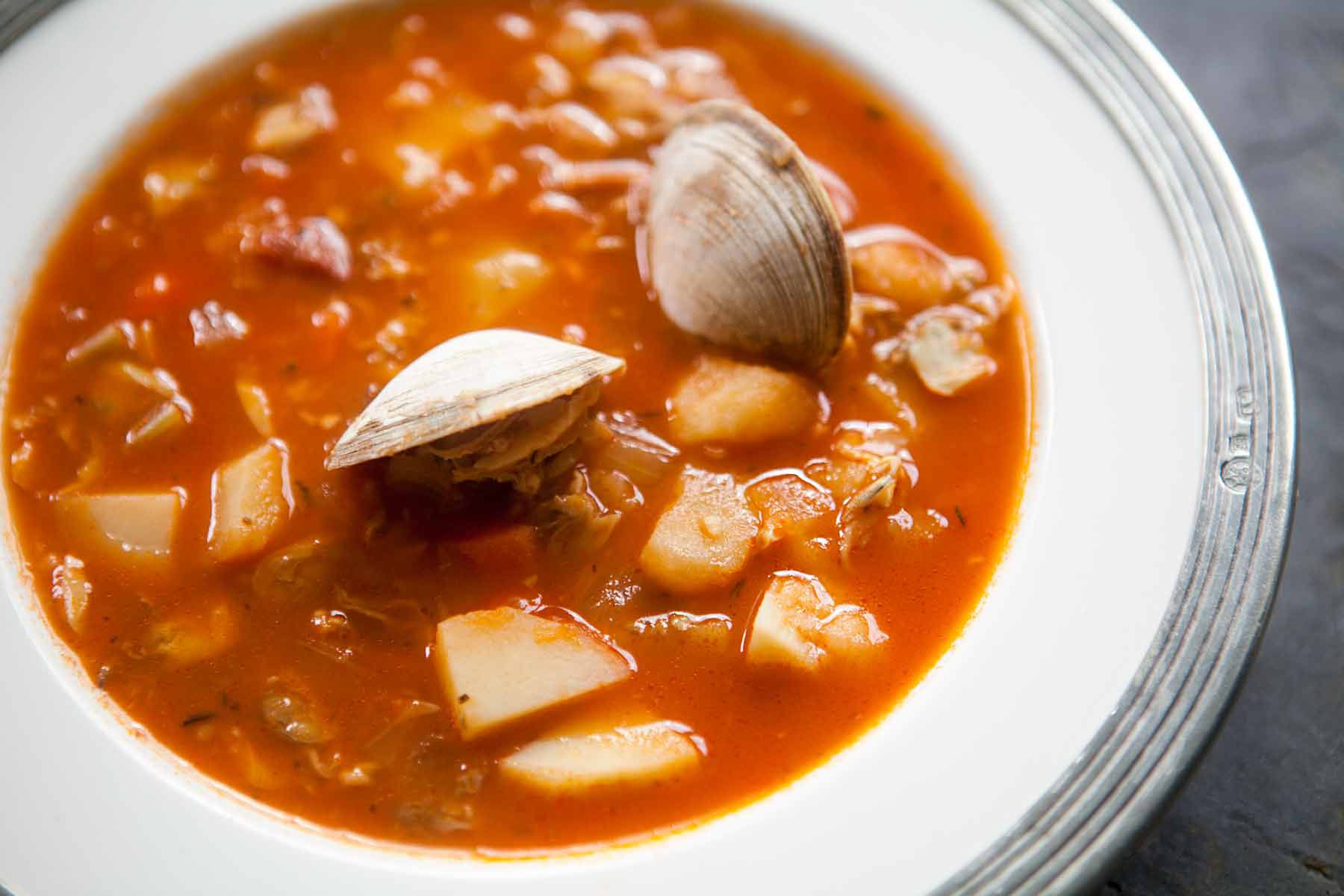 Manhattan Clam Chowder | Recipe Cloud App
