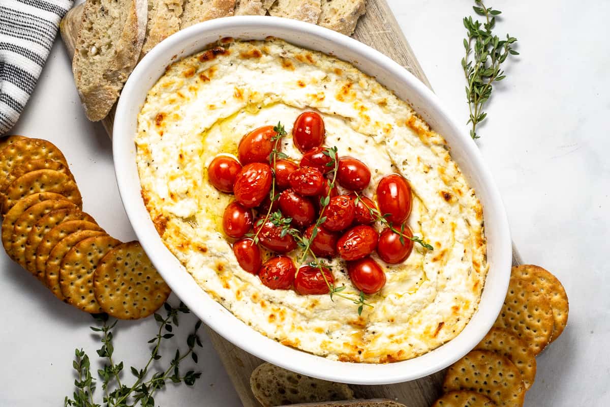 Dip: Roasted Garlic Goat Cheese Dip | Recipe Cloud App