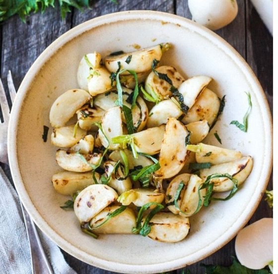 Miso Glazed Hakurei Turnips | Recipe Cloud App