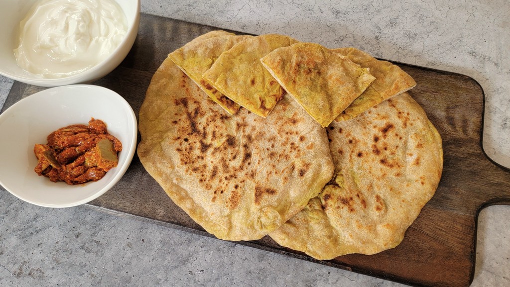 Sourdough Aloo Paratha — Spicy Potato Stuffed Flatbread | Recipe Cloud App