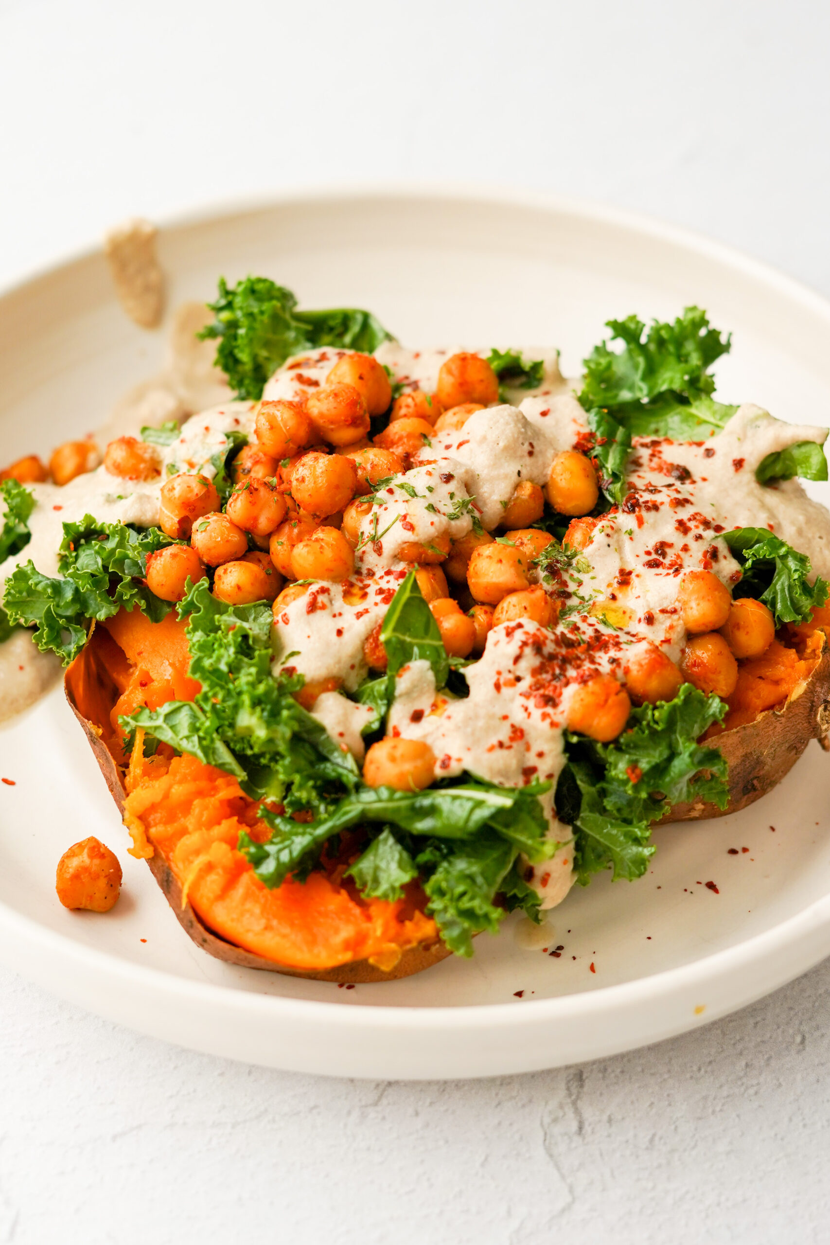 Vegan Stuffed Sweet Potatoes | Recipe Cloud App