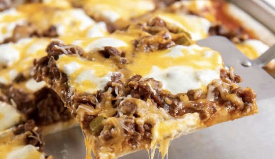 Cheeseburger Pizza | Recipe Cloud App