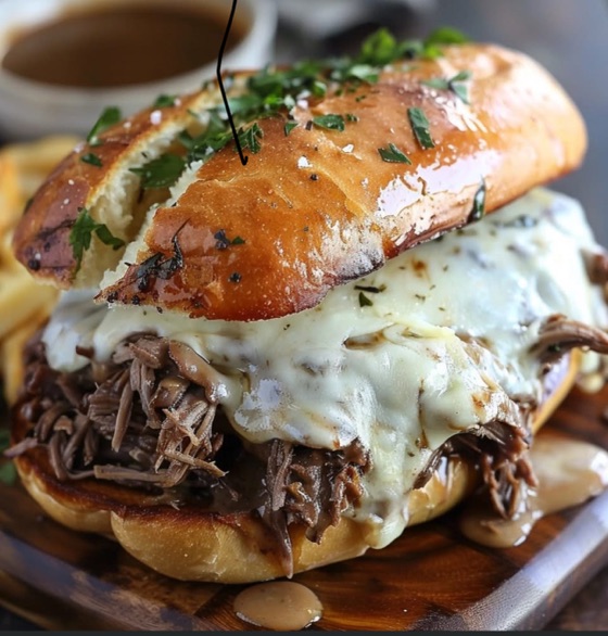 Sandwich: Slow Cooker French Dip | Recipe Cloud App