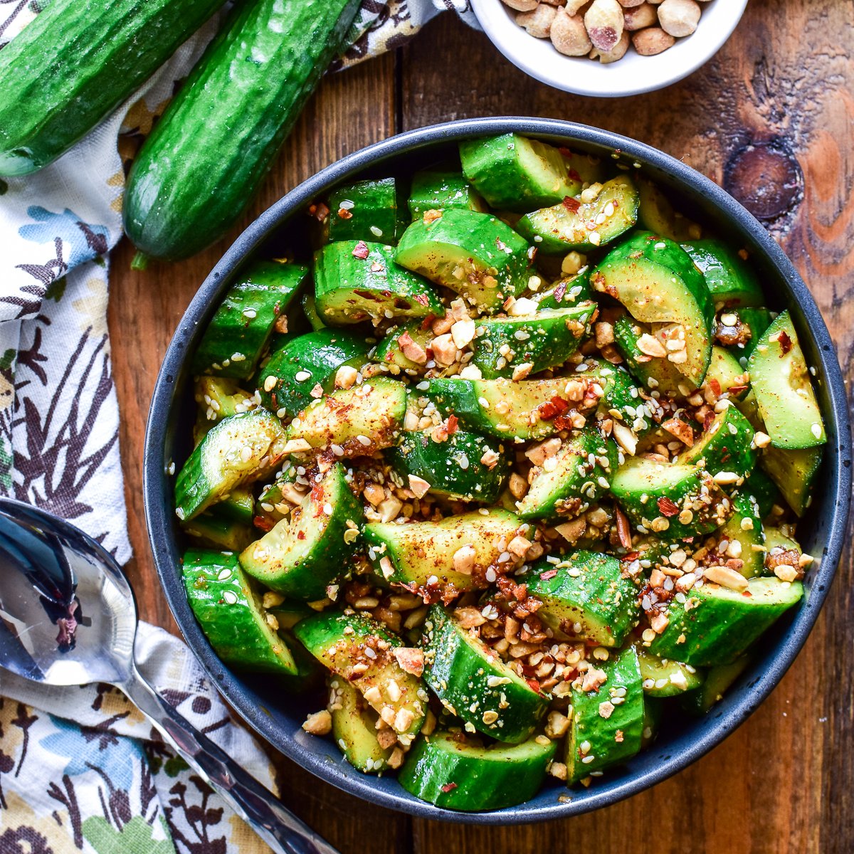 Cucumber: Asian Cucumber Salad | Recipe Cloud App