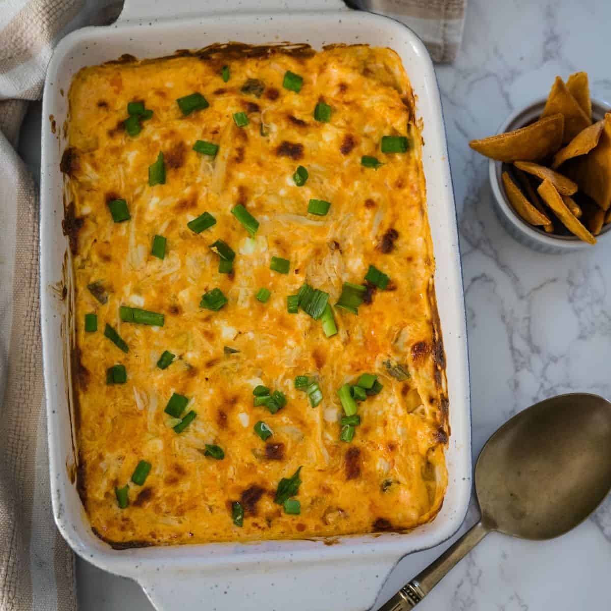 Cottage Cheese Buffalo Chicken Dip | Recipe Cloud App