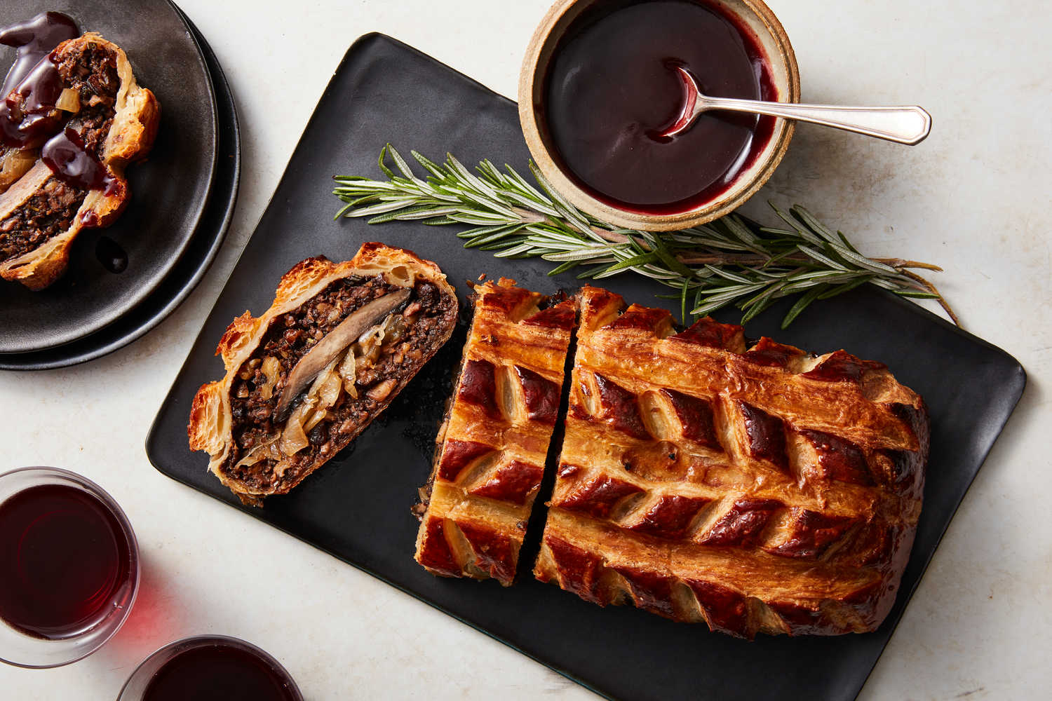 Vegetarian Mushroom Wellington Recipe | Recipe Cloud App