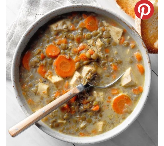 Soup: French Lentil And Carrot | Recipe Cloud App