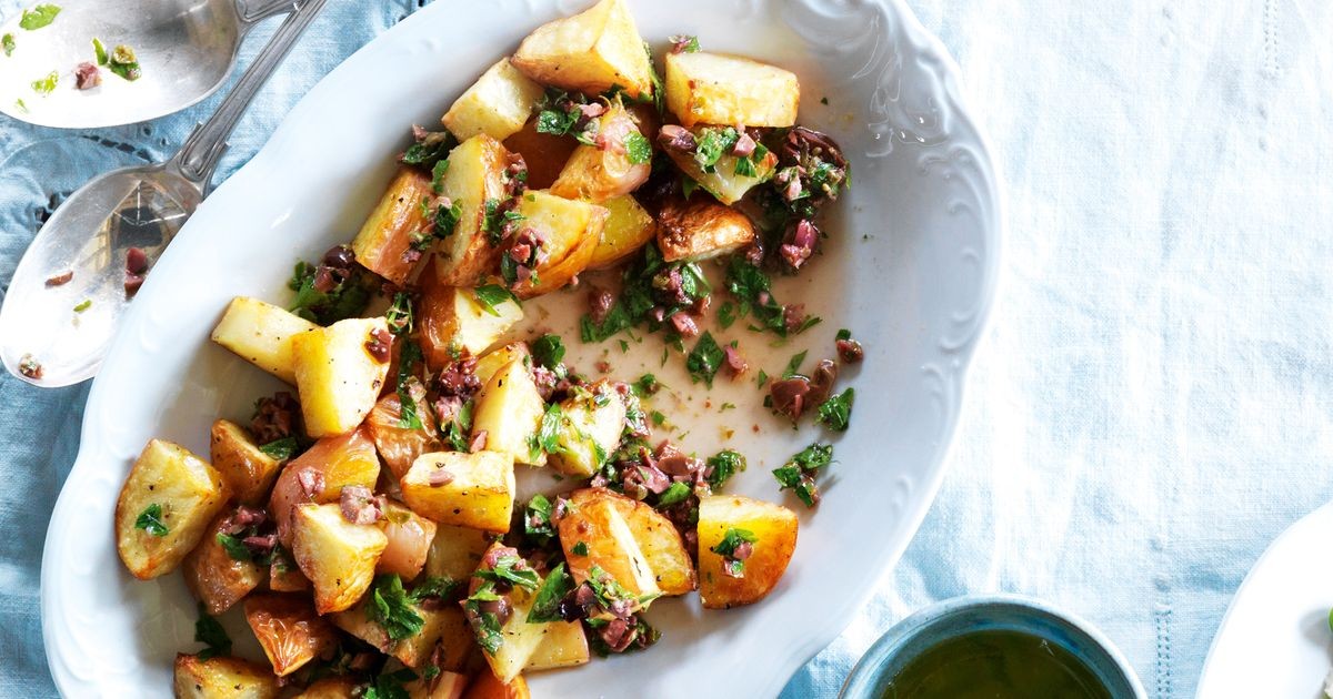 Warm Roast Potato Salad | Recipe Cloud App