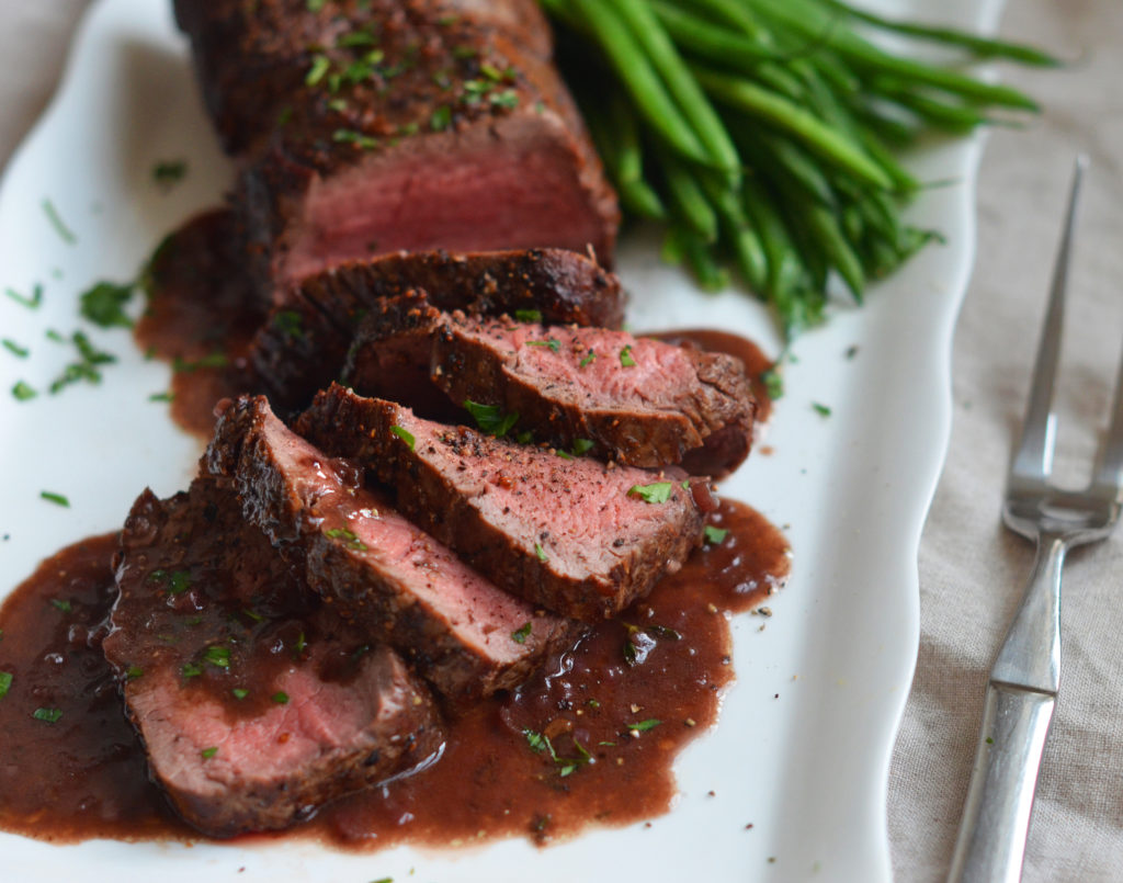 Roast Beef Tenderloin With Red Wine Sauce - Once Upon A Chef | Recipe Cloud App