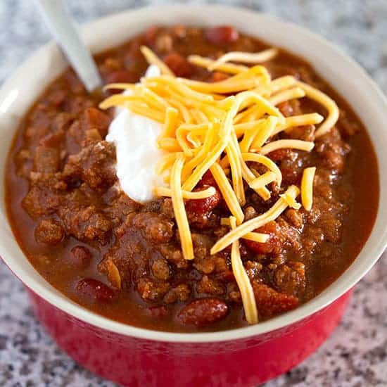 The Best Classic Chili - The Wholesome Dish | Recipe Cloud App