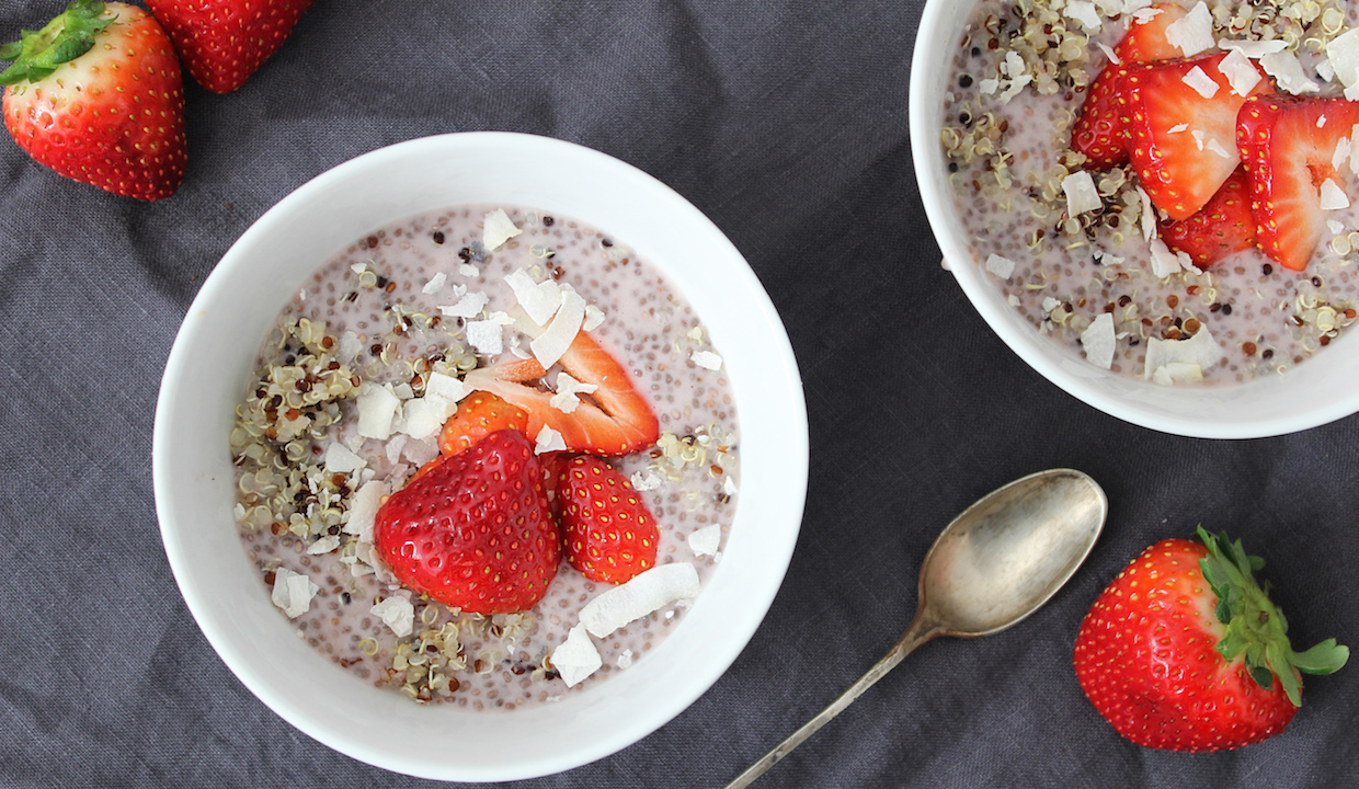 Strawberry Chia Seed Pudding Recipe | Recipe Cloud App