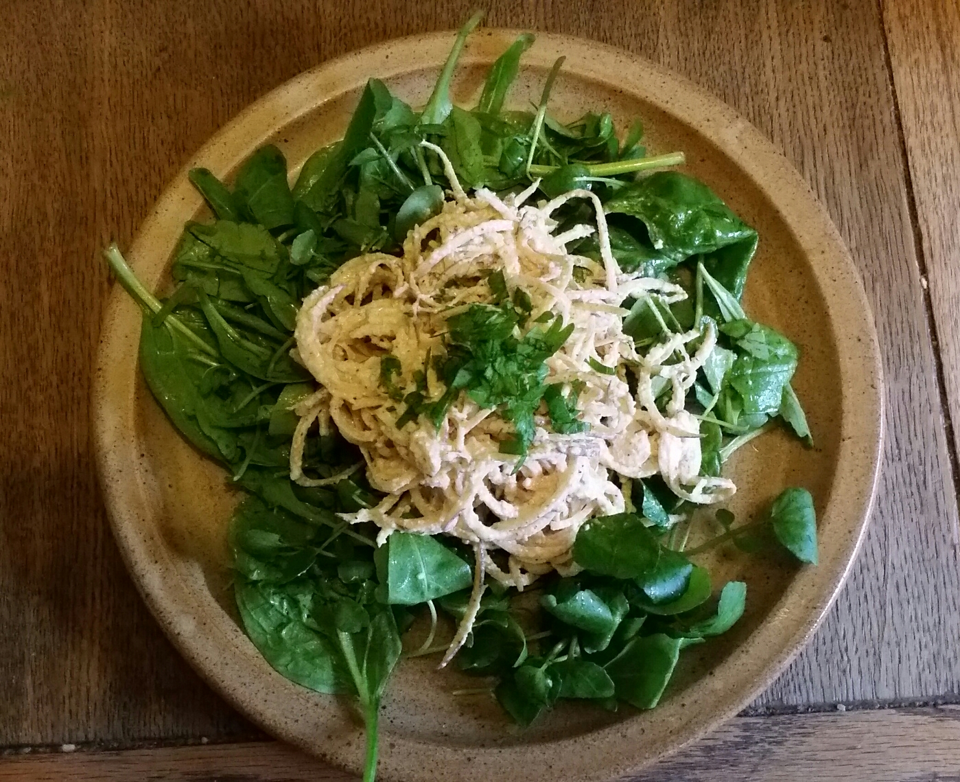 Sweet Potato Noodles in a Coconut Satay Sauce | Recipe Cloud App