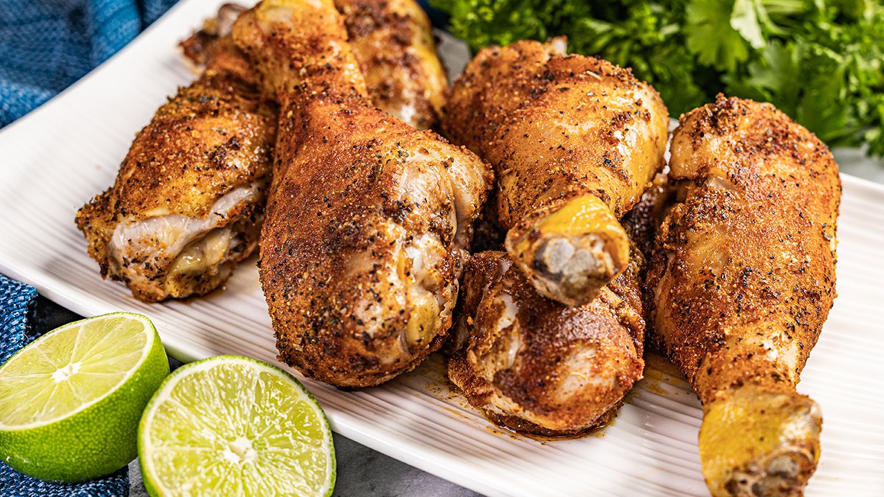 Chicken Thighs & Drums: Baked (4 Flavors!) | Recipe Cloud App