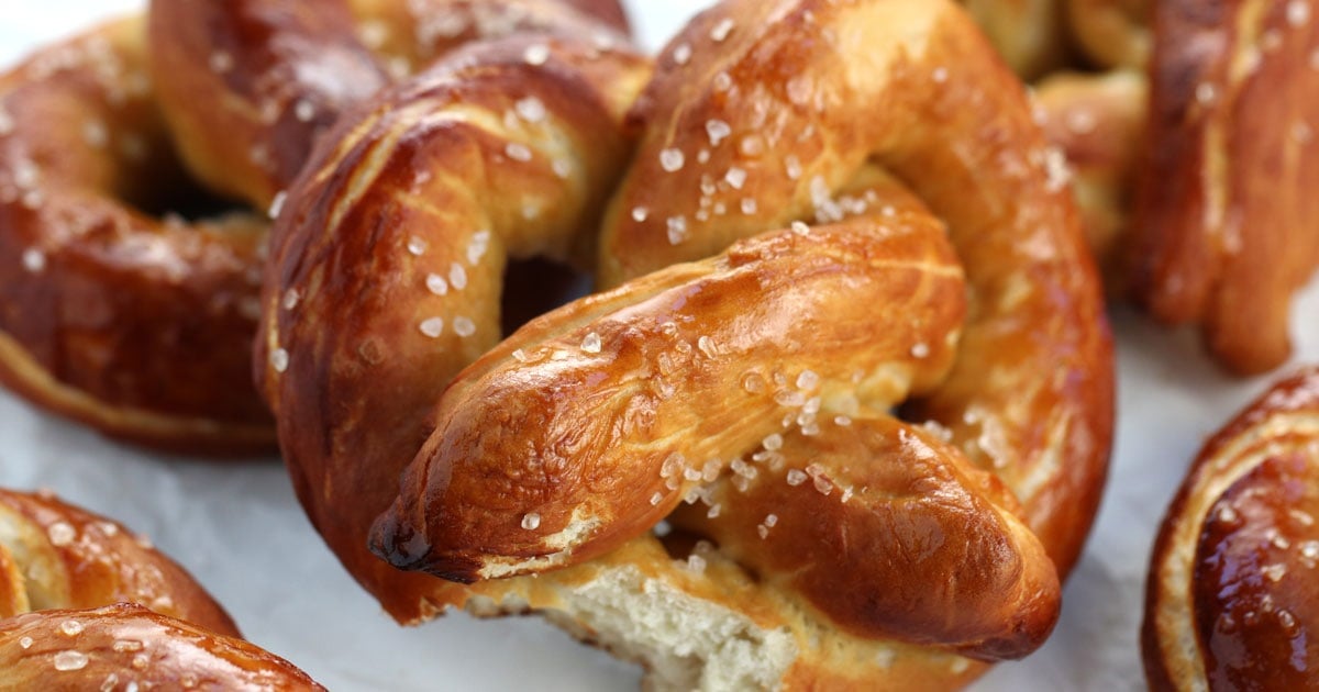 Vegan Buttery Soft Pretzels | Recipe Cloud App