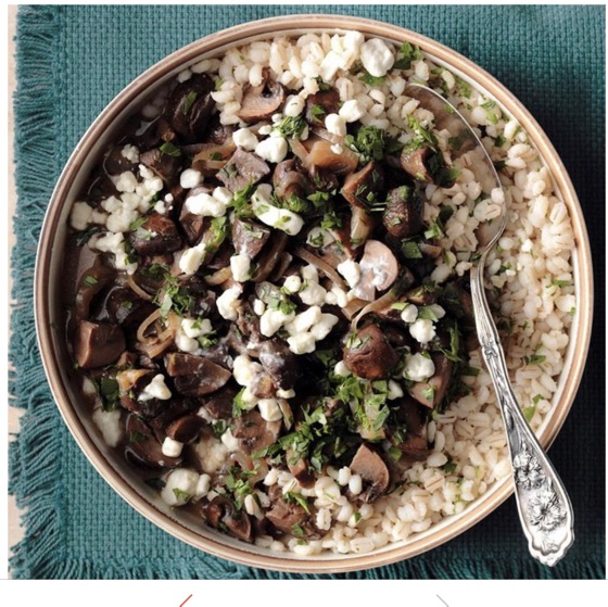 Mushroom Marsala With Barley | Recipe Cloud App
