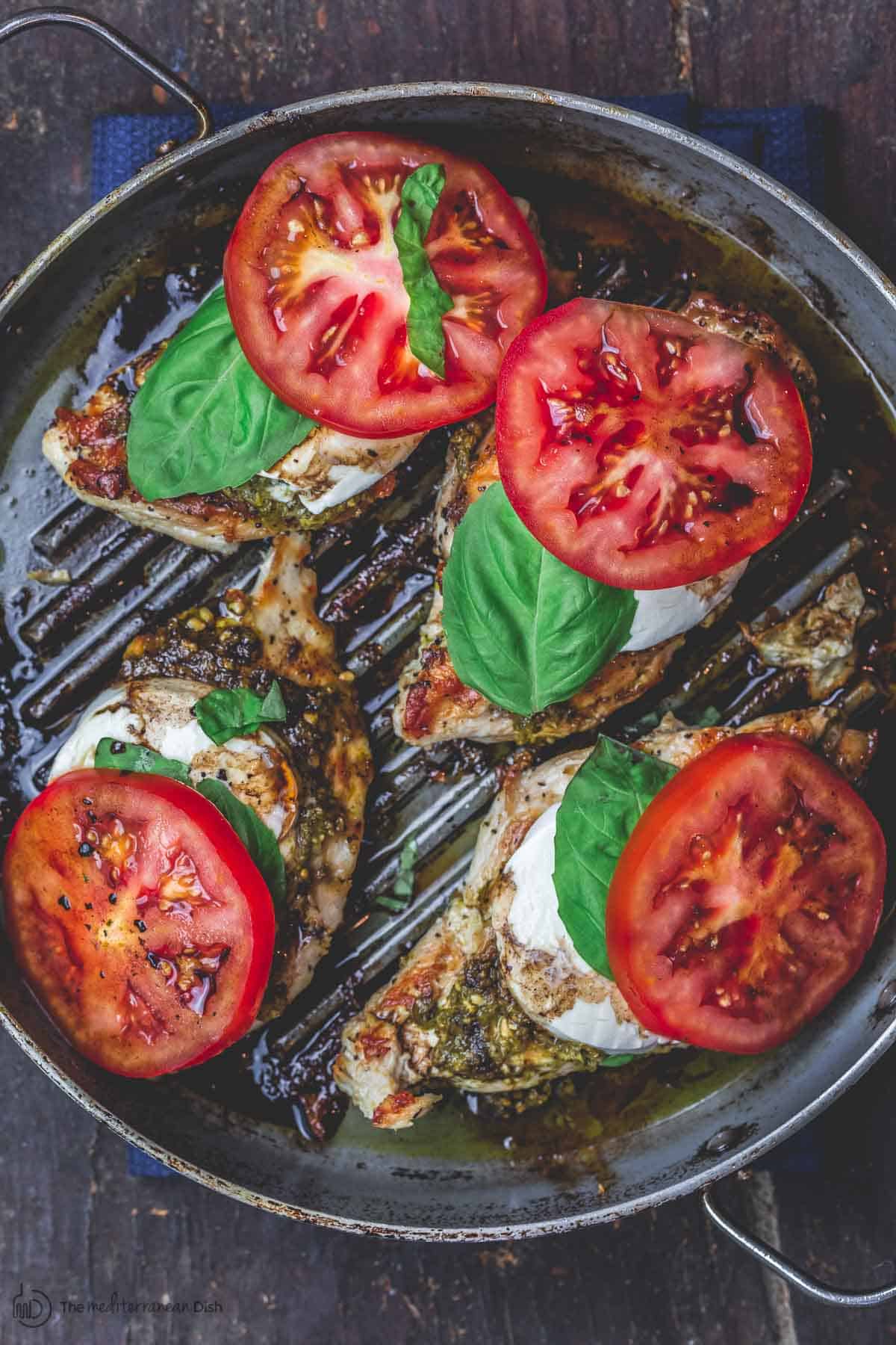 Chicken Breast: Caprese Skillet | Recipe Cloud App