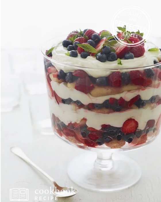 Summer Berry Trifle | Recipe Cloud App