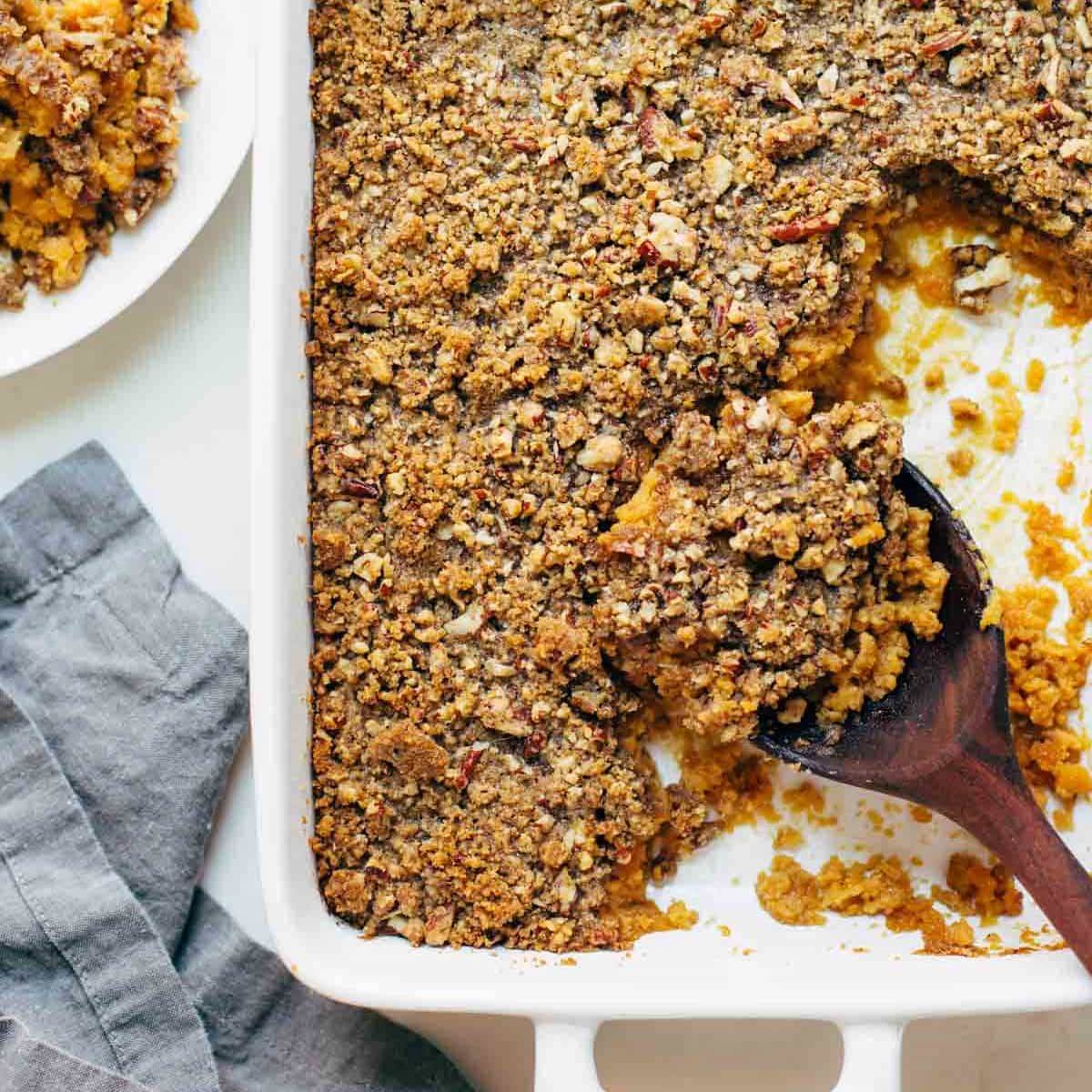 Sweet Potato Casserole With Brown Sugar Topping | Recipe Cloud App