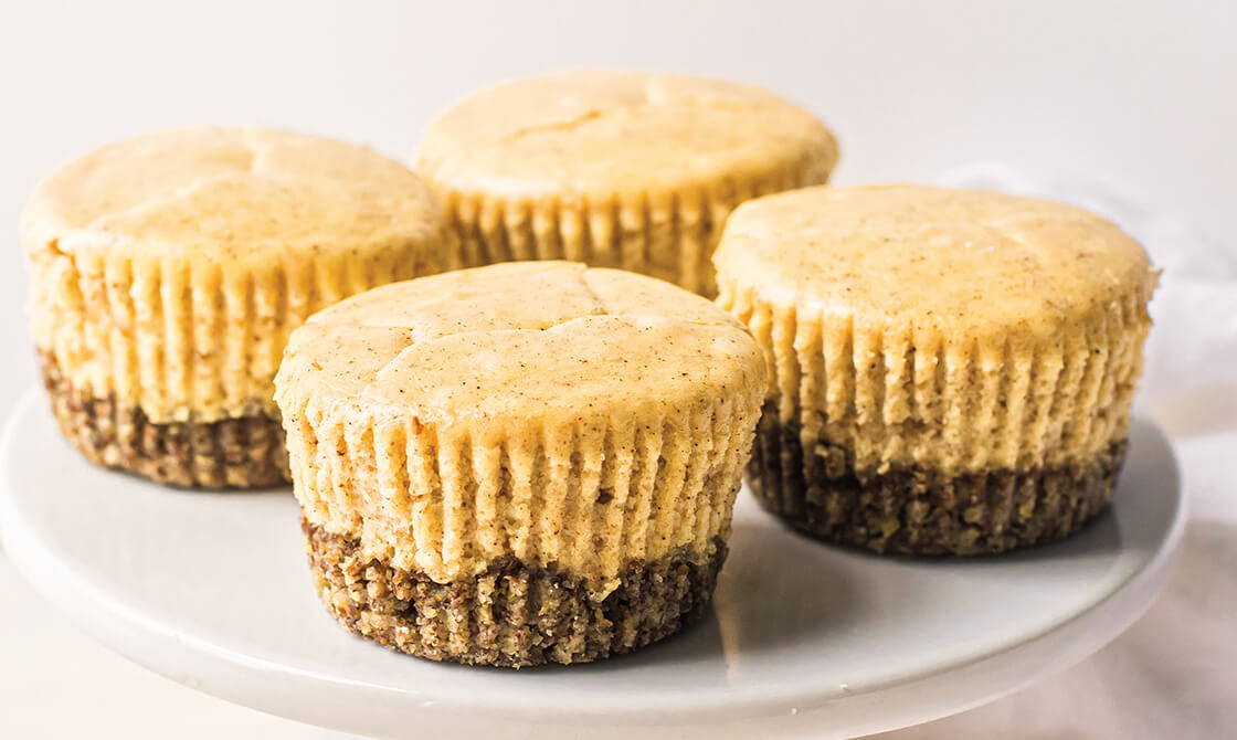 Mini Chai-Spiced Cheesecakes | Recipe Cloud App