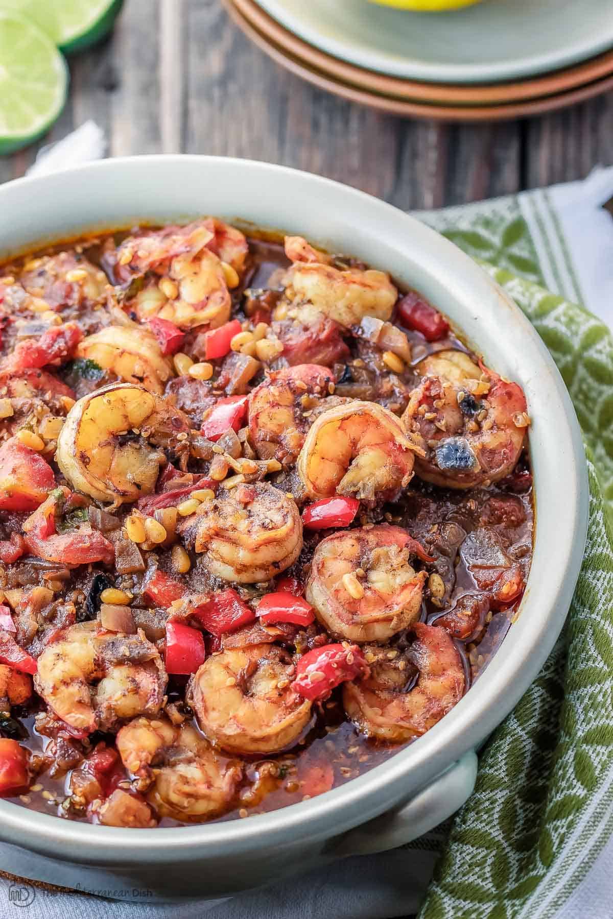 Stew: Shrimp Mediterranean-Style | Recipe Cloud App