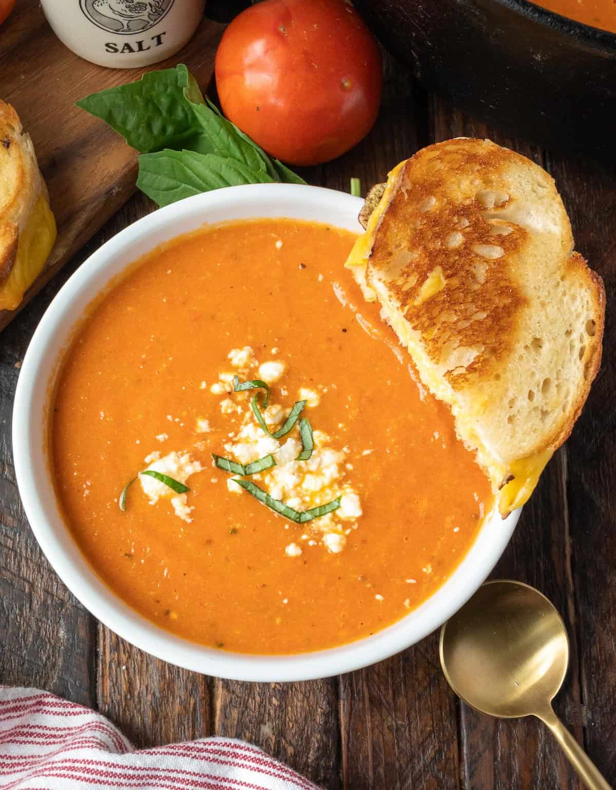 Soup: Roasted Garlic Tomato | Recipe Cloud App