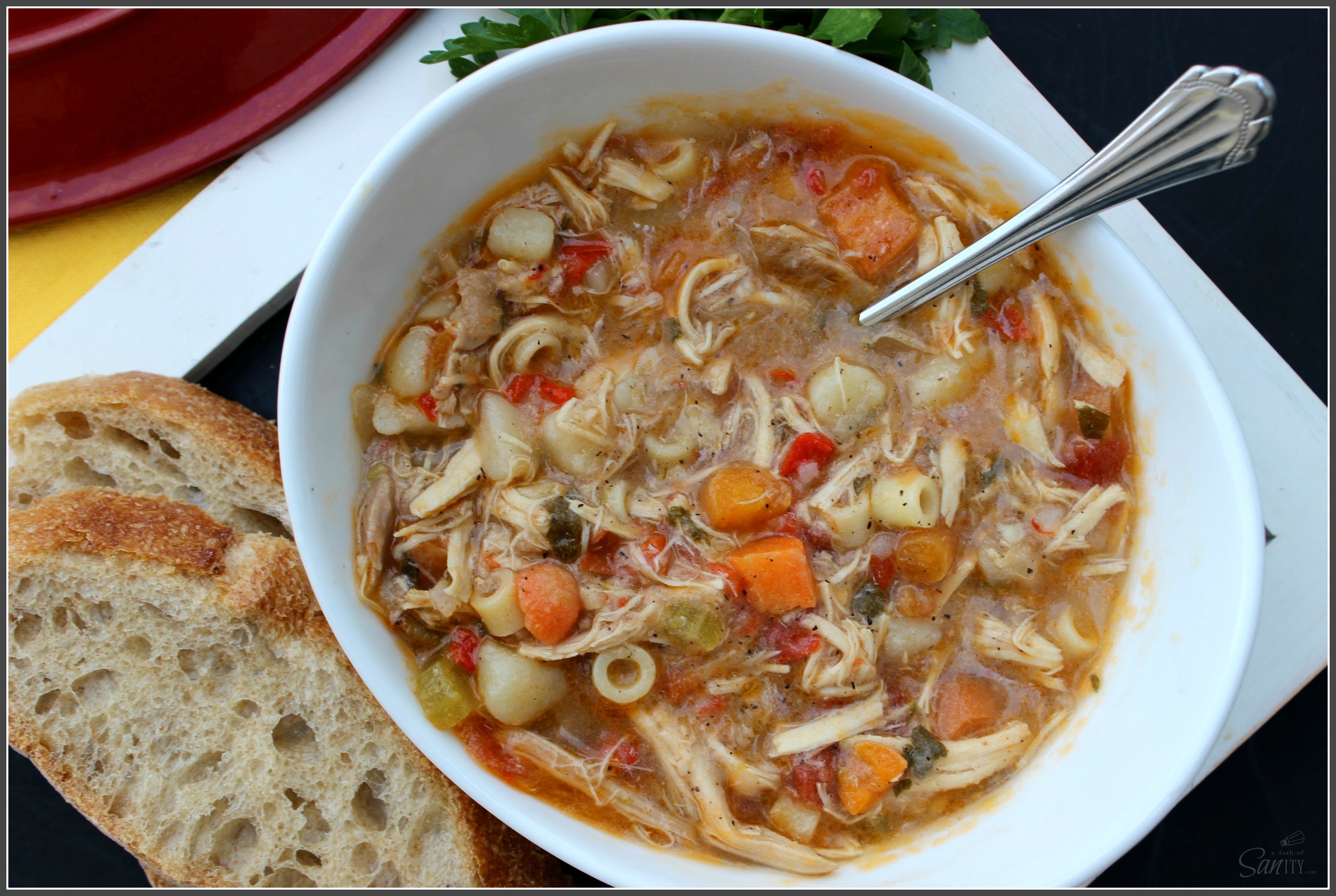 Sicilian Chicken Soup | Recipe Cloud App