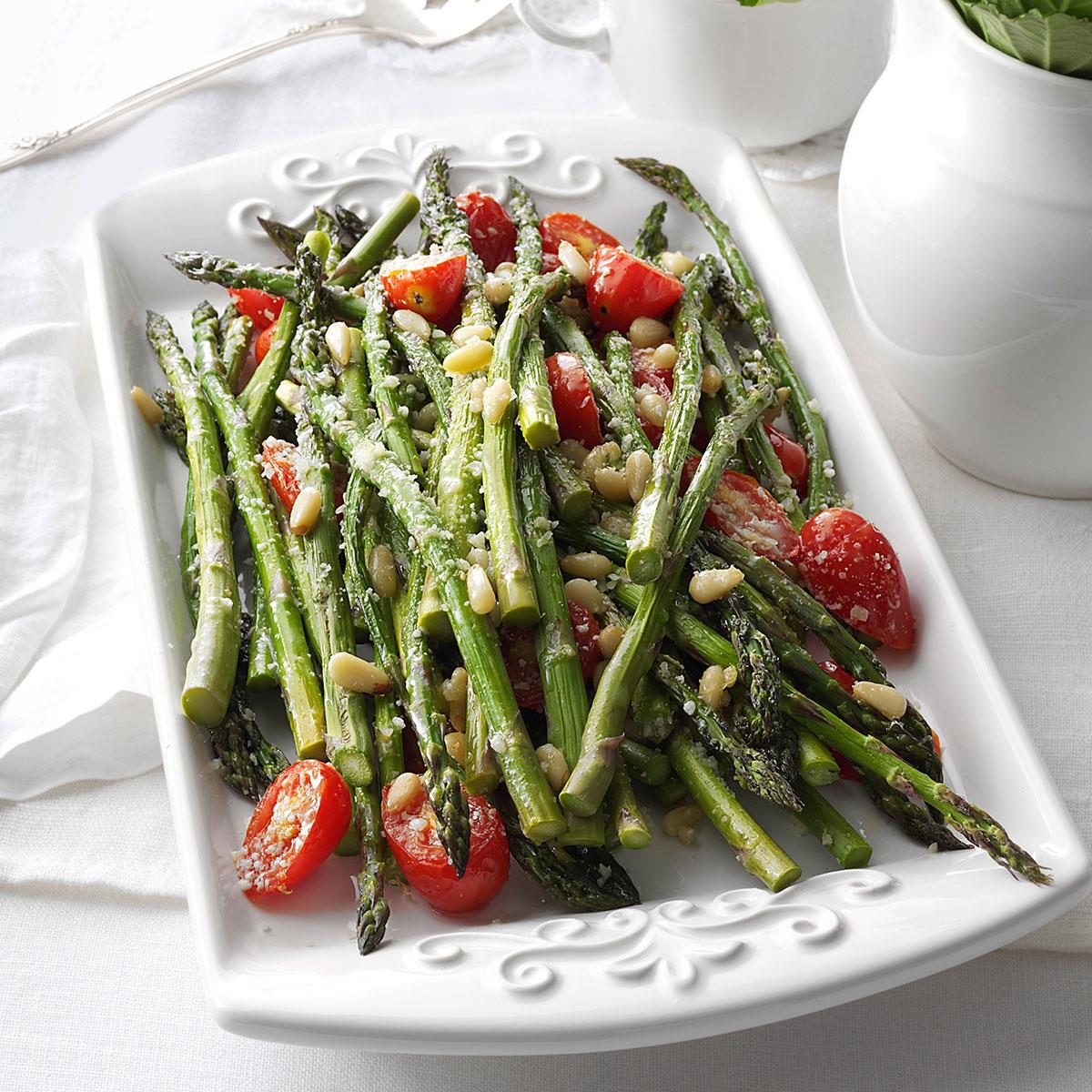 Tuscan-Style Roasted Asparagus | Recipe Cloud App