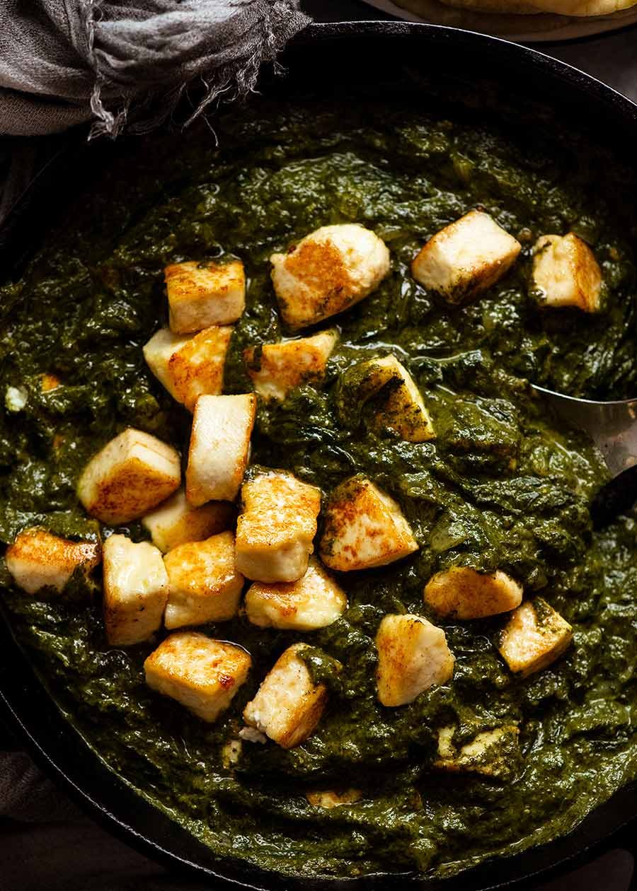 Palak Paneer – Indian Spinach Curry with Cheese | Recipe Cloud App